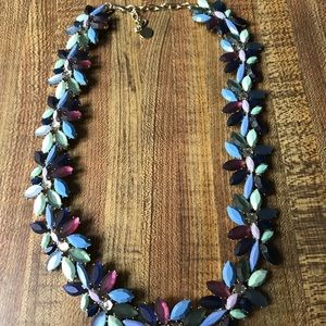 Colorful flower necklace